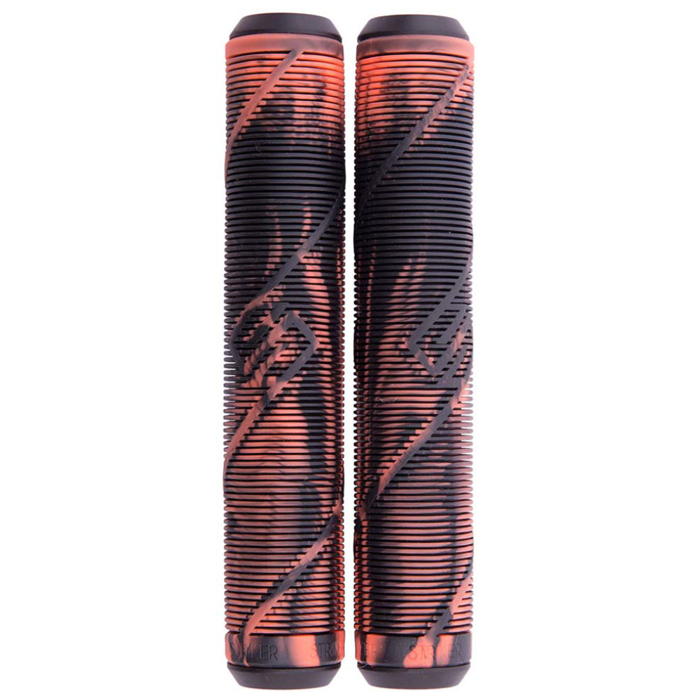 Striker Logo Grips Black Orange