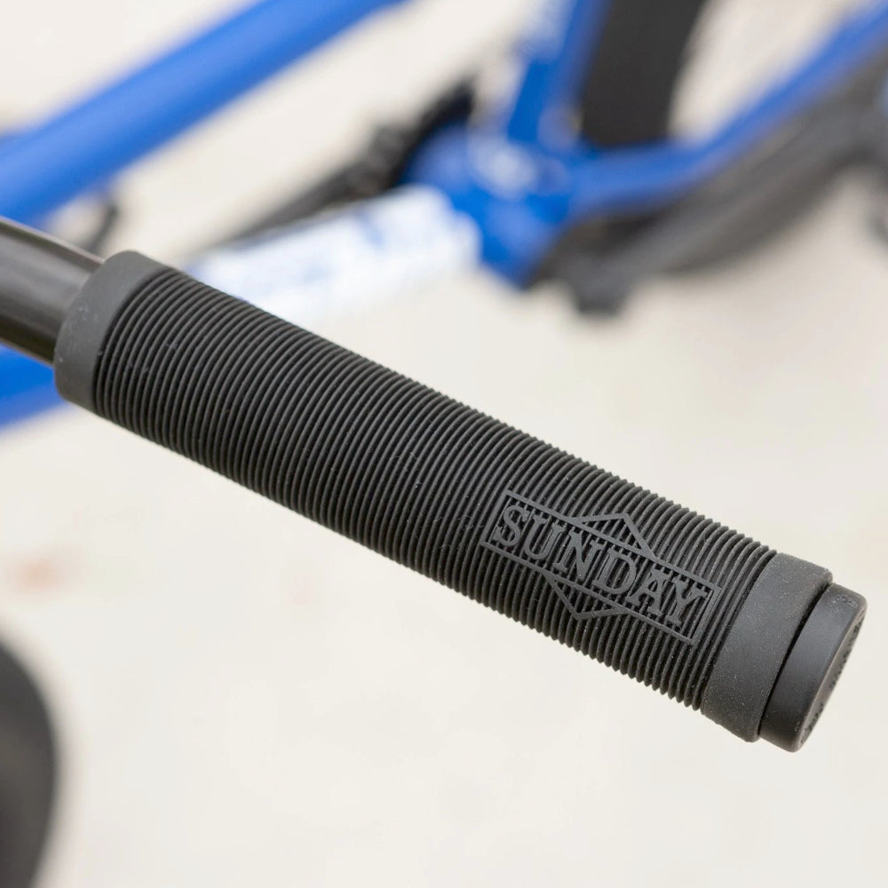 Sunday Blueprint Gloss Blue 20" BMX Complete Cornerstone Grips