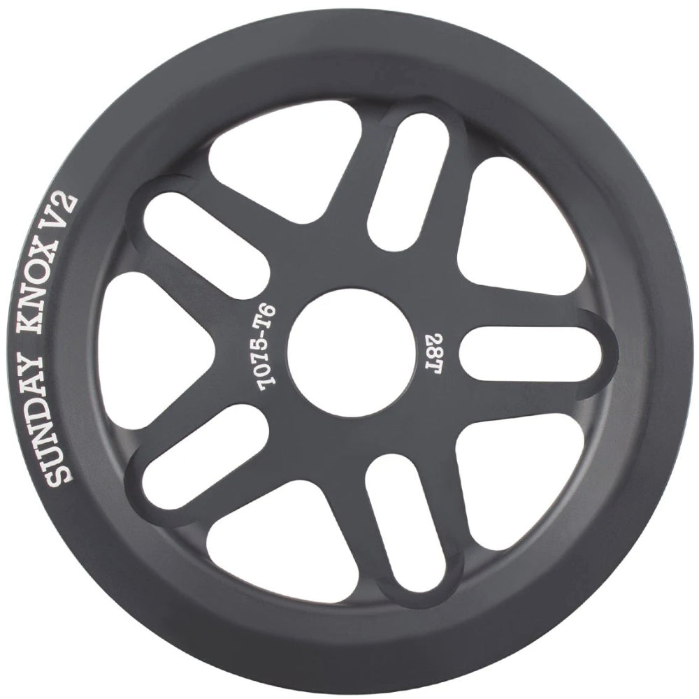 Sunday Knox V2 Black 28T BMX Sprocket