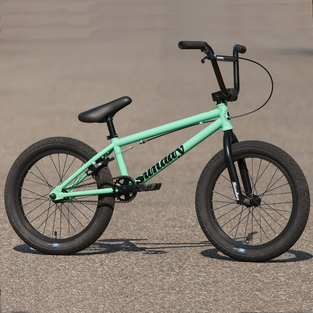 Sunday Primer 18" Toothpaste 2022 BMX Complete Kids Freestyle Bike