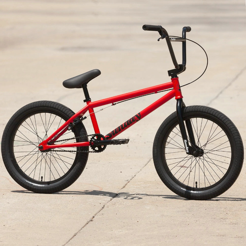 Sunday Primer Matte Fire Engine Red 20" 2022 - BMX Complete