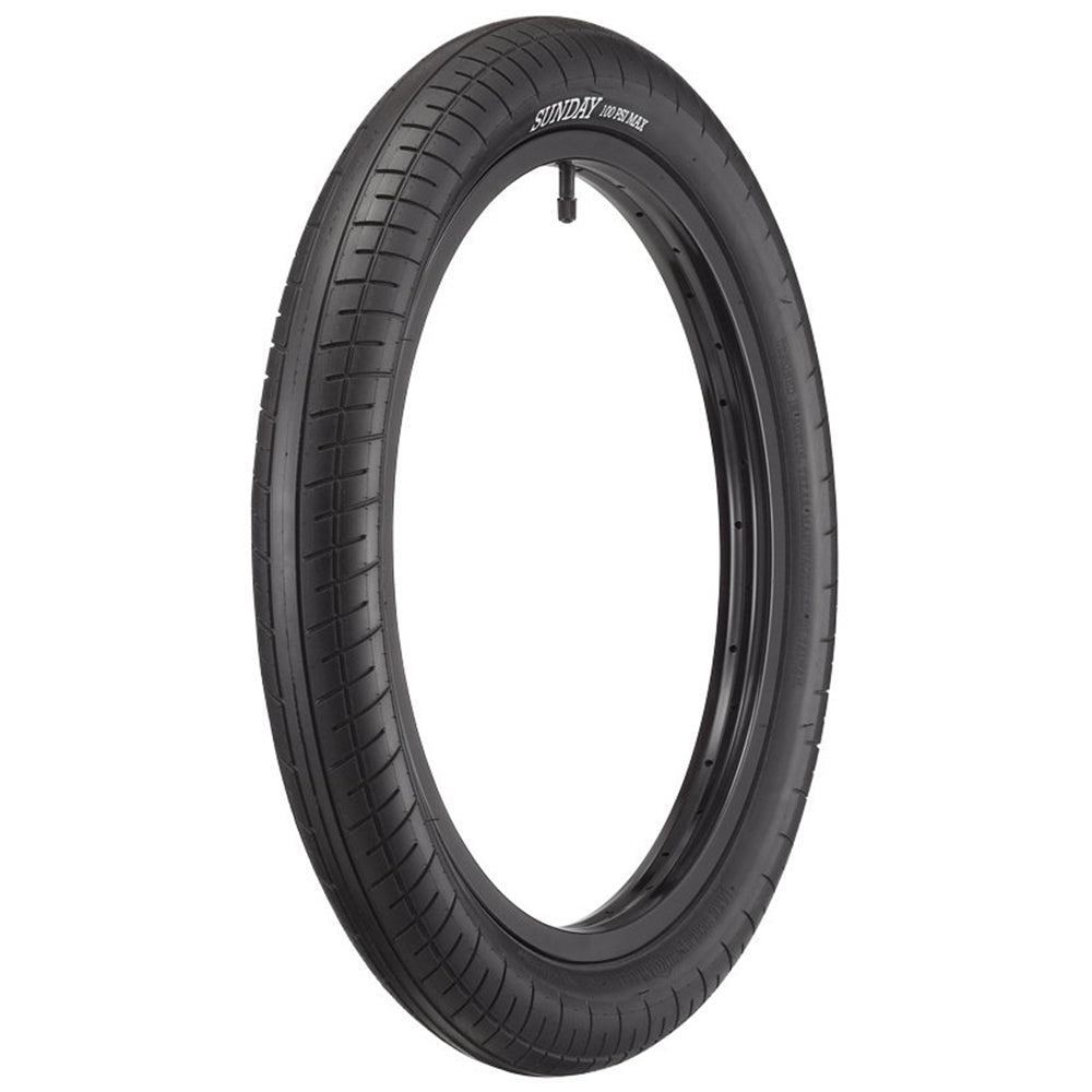 Sunday Street Sweeper Black - BMX Tire