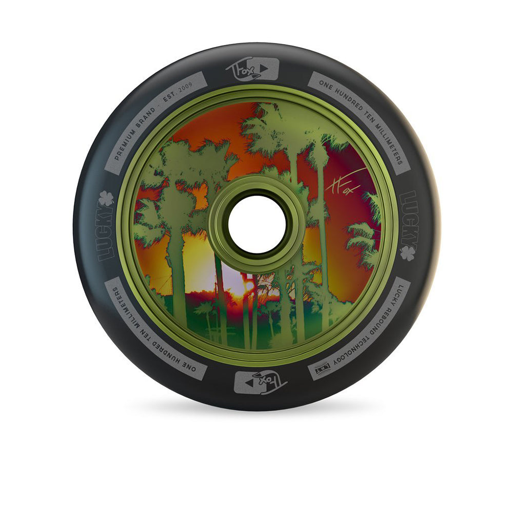 Lucky TFox Sig 110mm Guac Green (PAIR) - Scooter Wheels