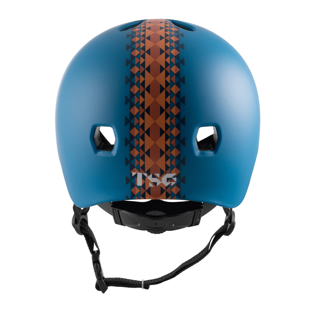 TSG The Meta Graphic Design "Roots" (CERTIFIED) - Helmet Back View Design Adjustment