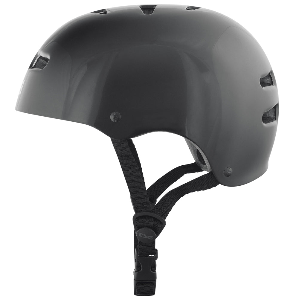 TSG Skate/BMX Injected Color Black (CERTIFIED) - Helmet Left Side