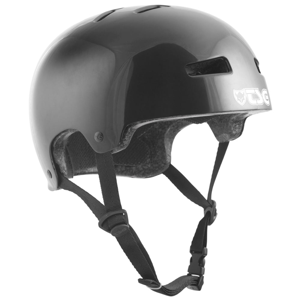 TSG Evolution Youth Injected Color Black Certified Helmet