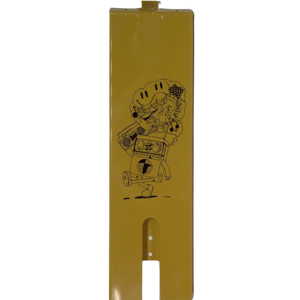 TSI Zenith Honey Butter Yellow - Scooter Deck Bottom Design
