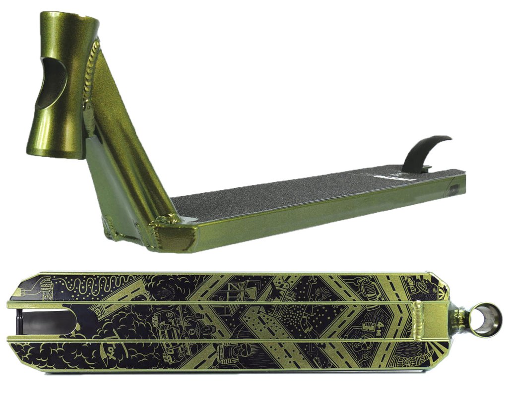 Lucky Tanner Fox Signature, Scooter Deck