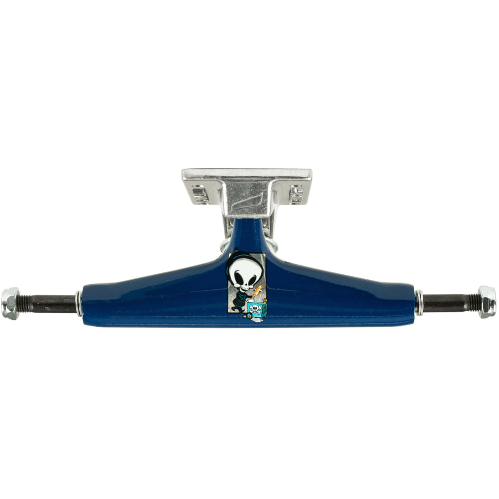 Tensor Alum Reaper Box TJ Rogers Navy (PAIR) - Skateboard Trucks