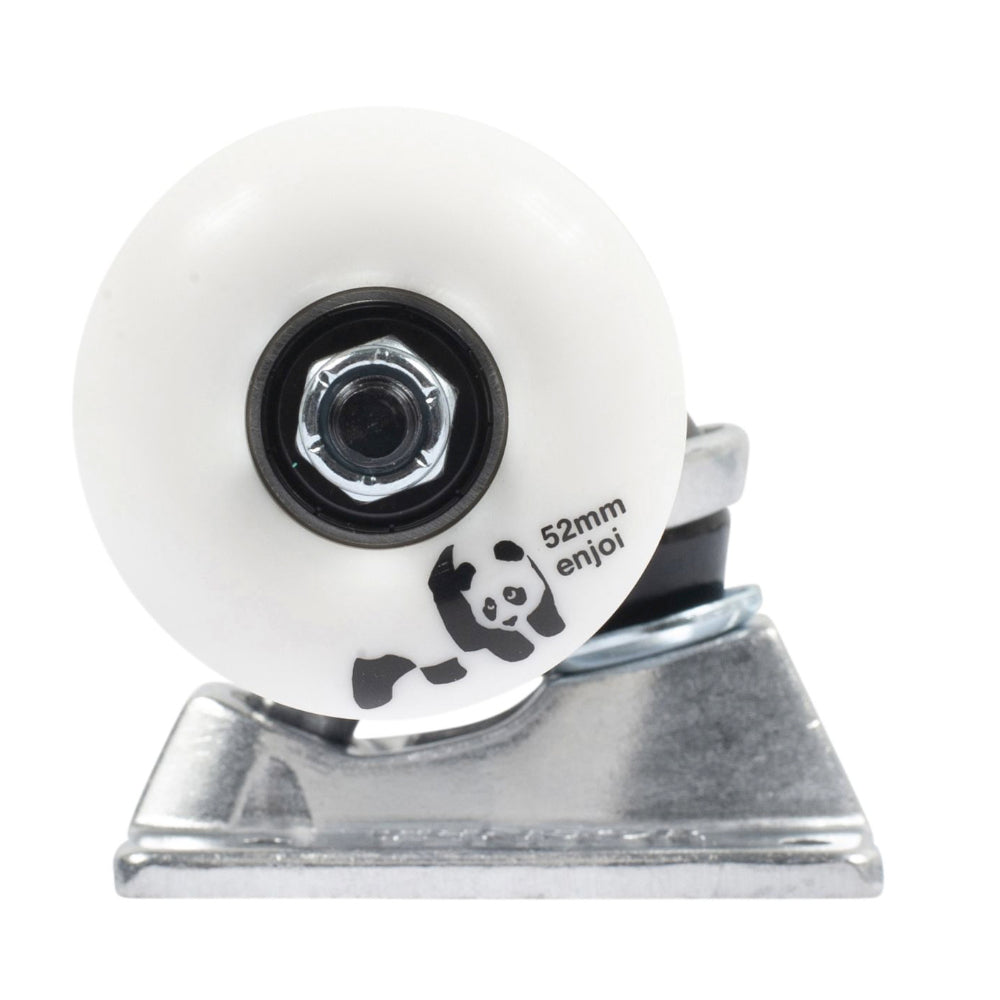 Tensor x Enjoi Panda Skateboard Trucks And Wheels Combo Side 52mm