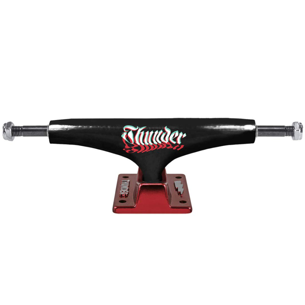 Thunder Disorder Lights Black Red Skateboard Trucks