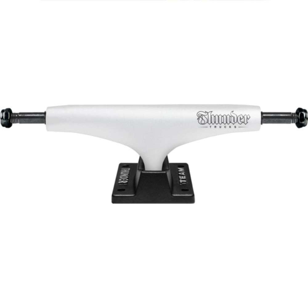 Thunder Team Edition Onyx Edition White Black (PAIR) - Skateboard Trucks