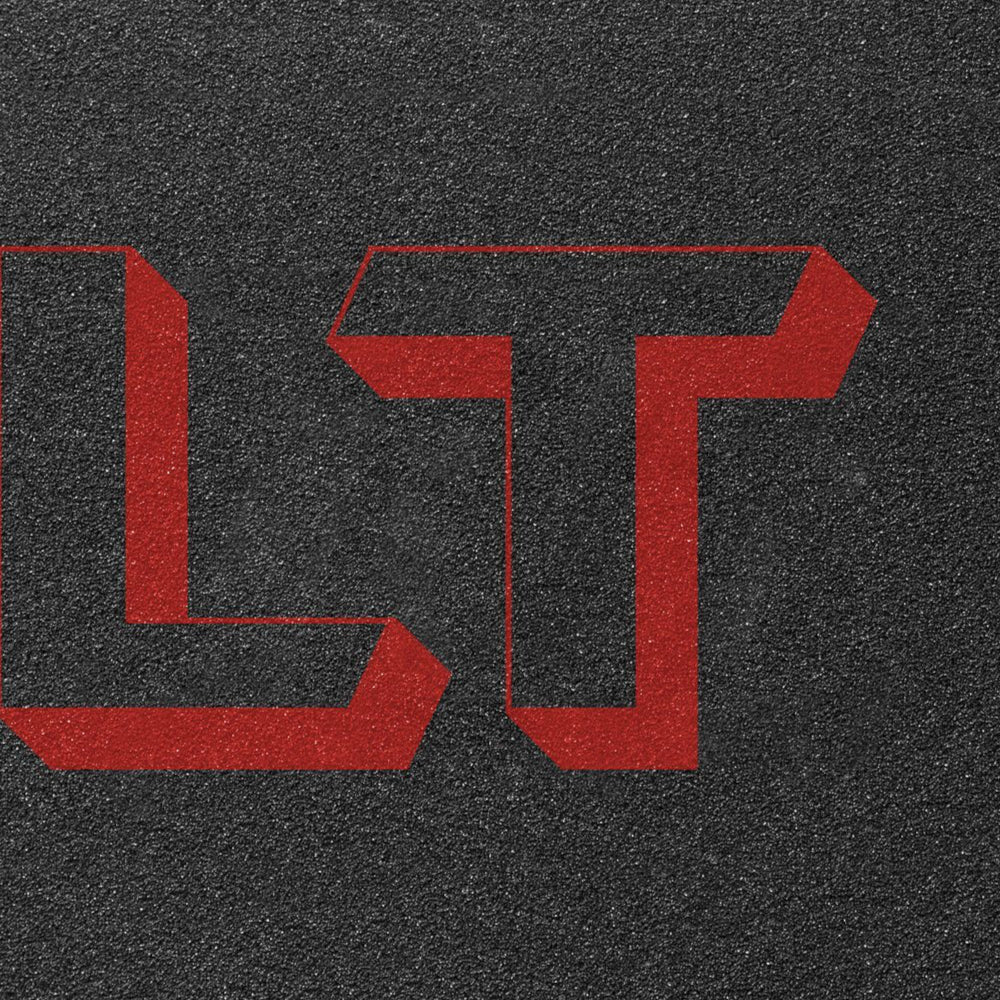 Tilt 3D Red - Scooter Griptape Close Up