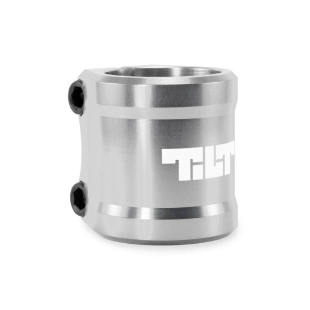 Tilt ARC Double - Scooter Clamp Silver Front