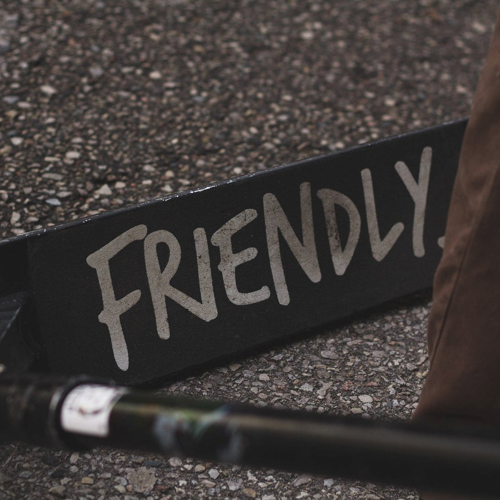 Tilt Friendly Logo - Scooter Griptape Lifestyle Close Up