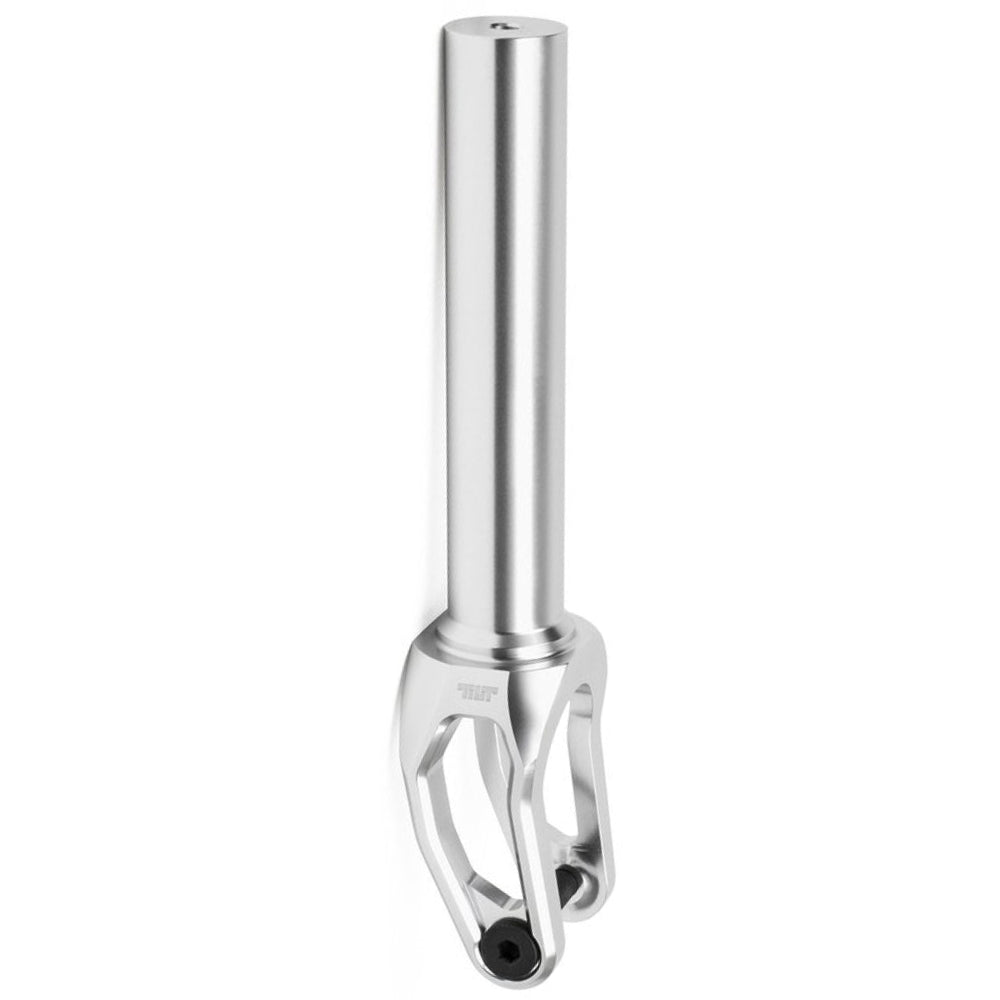 Tilt Rigid Freestyle Scooter Fork Silver Chrome