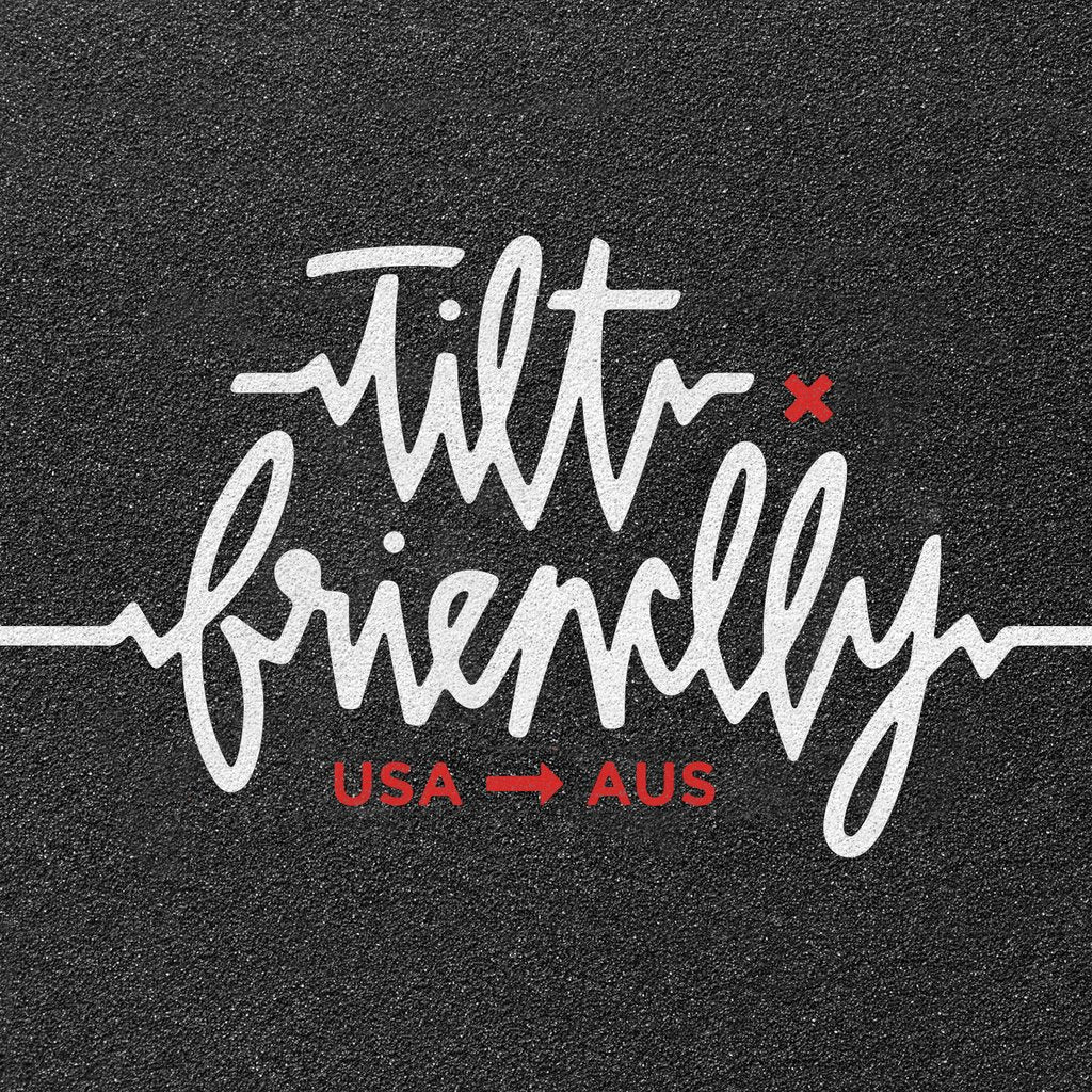 Tilt X Friendly - Scooter Griptape Close- Up