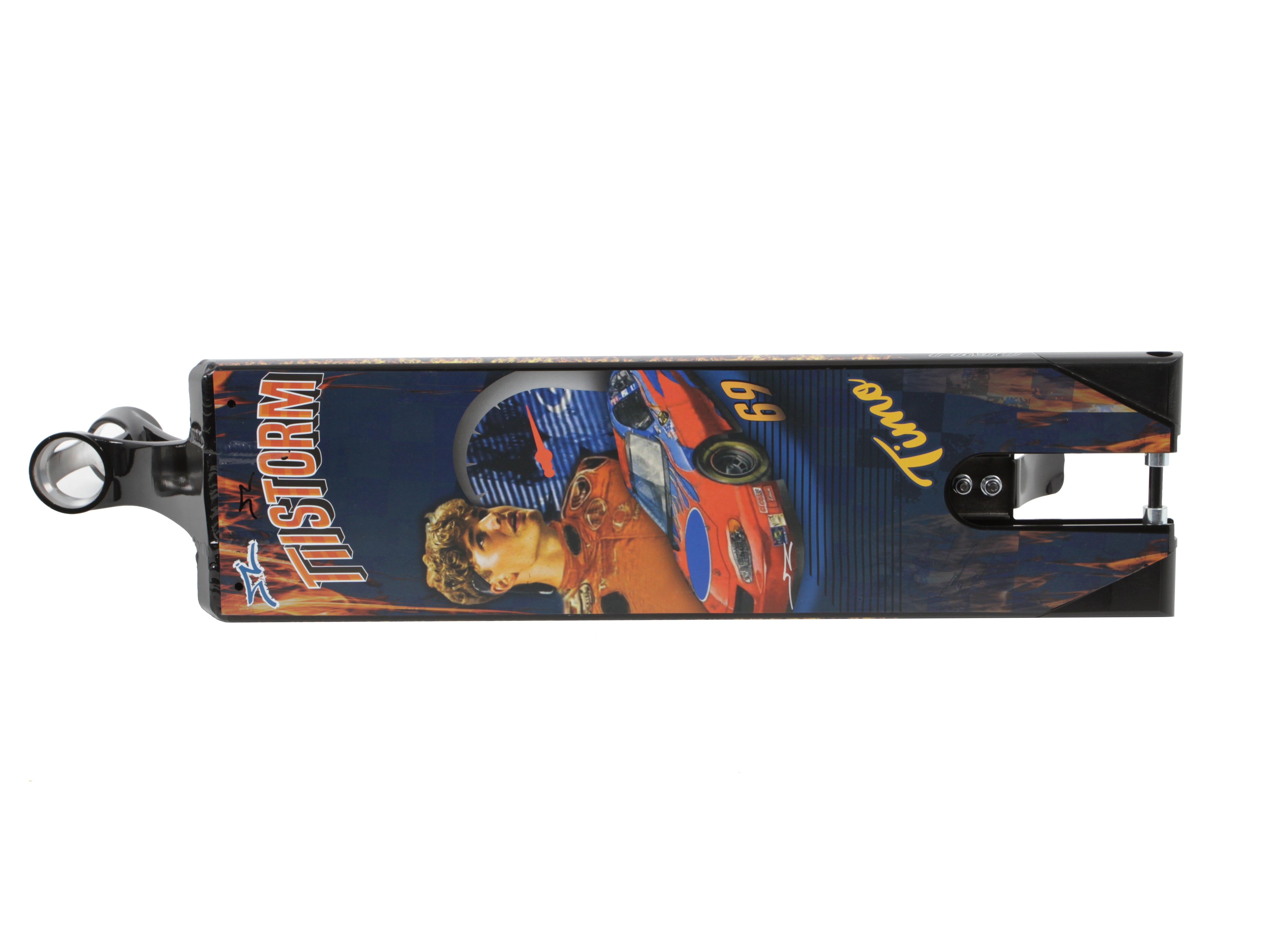 AO Scooters Timo Sturmlin Signature 5.8in - Scooter Deck Black Bottom Deck Design