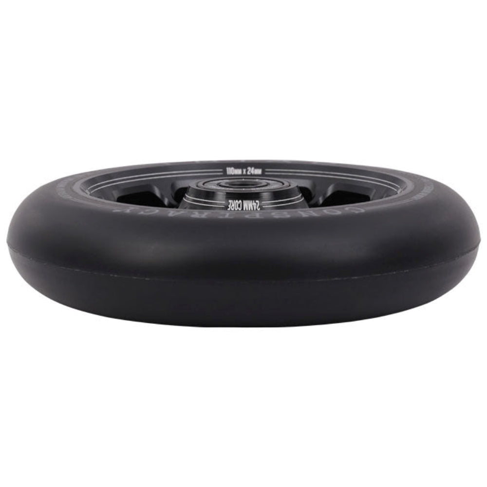 Triad Conspiracy 110mm Lightweight Freestyle Scooter Wheels Black Side