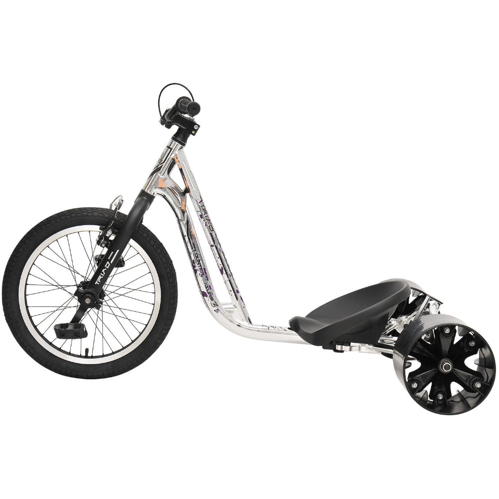 Triad Counter Mesure 3 Electro Chrome Drift Trike Left Side
