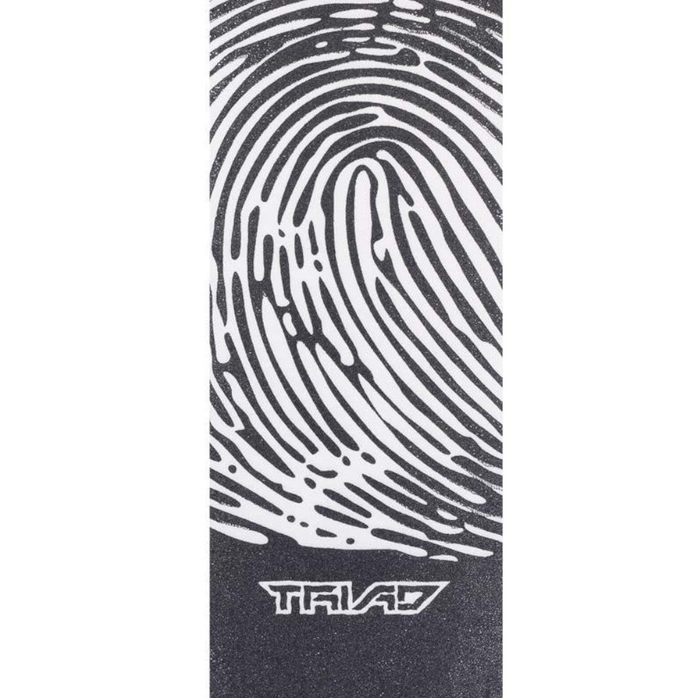 Triad Finger Print Griptape - Scooter Griptape Close Up