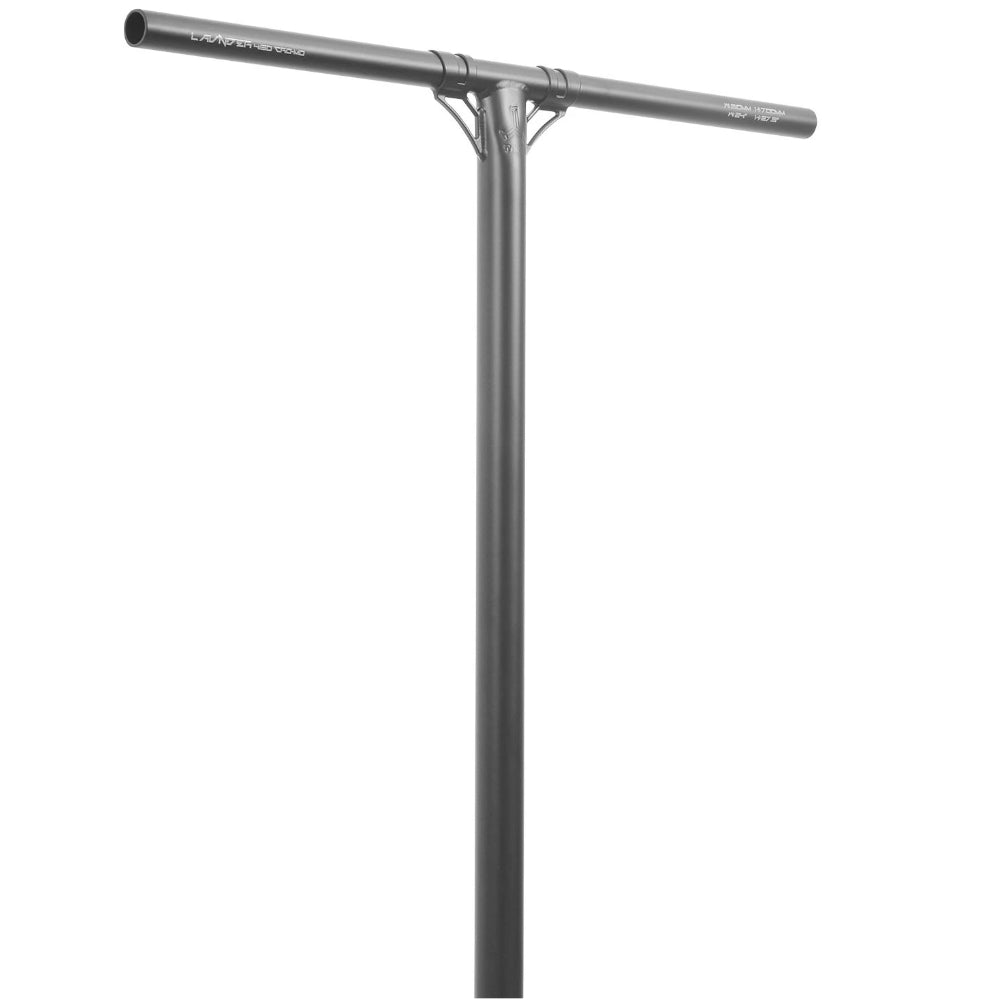 Triad Launder Freestyle Scooter t-Bar With Gussets Black Angle