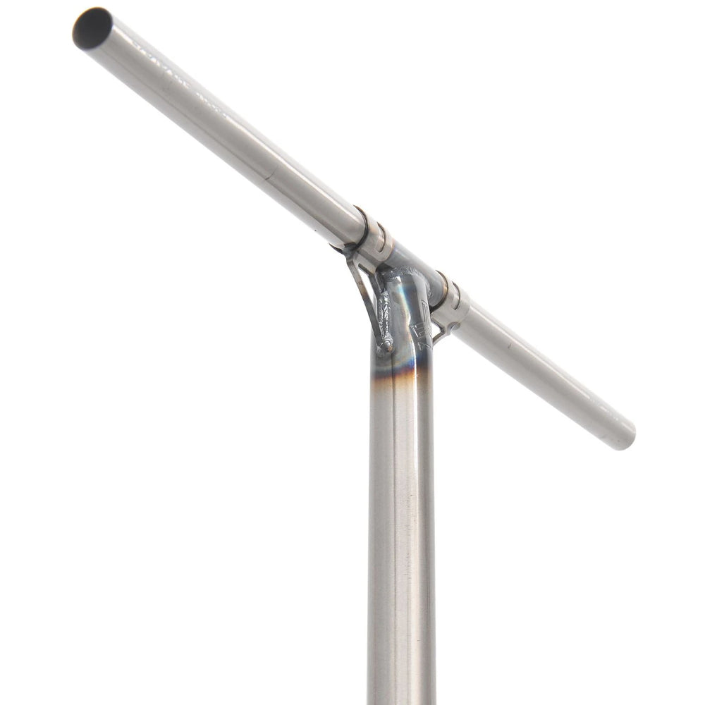 Triad Launder Oversized Butted Freestyle Scooter T-Bars with Gussets Raw Zoom