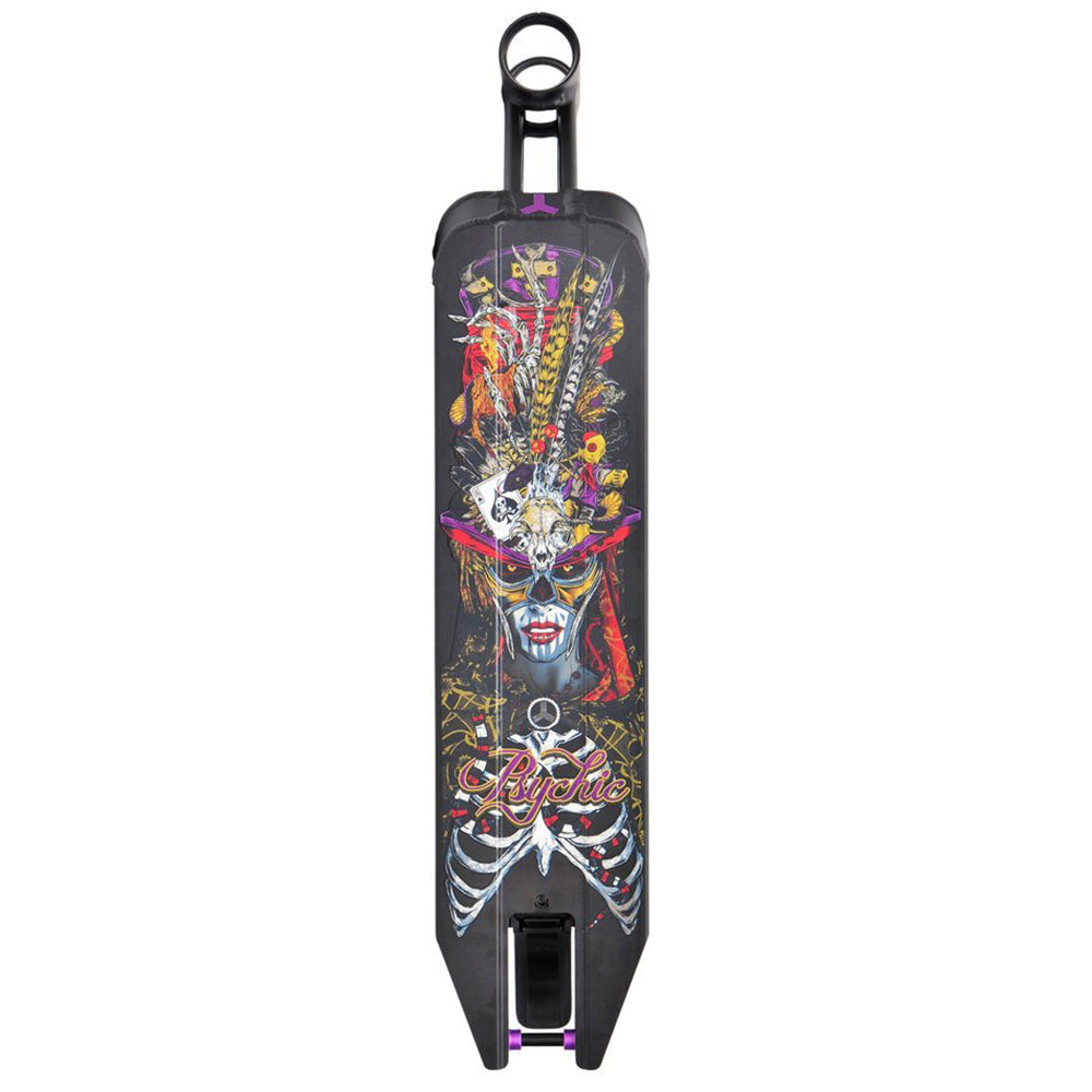 Triad Psychic Black Purple - Scooter Deck Design Bottom Curse