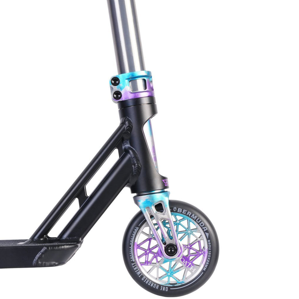 Triad Psychic Voodoo Black Tri-Anodized - Scooter Complete Front Wheel