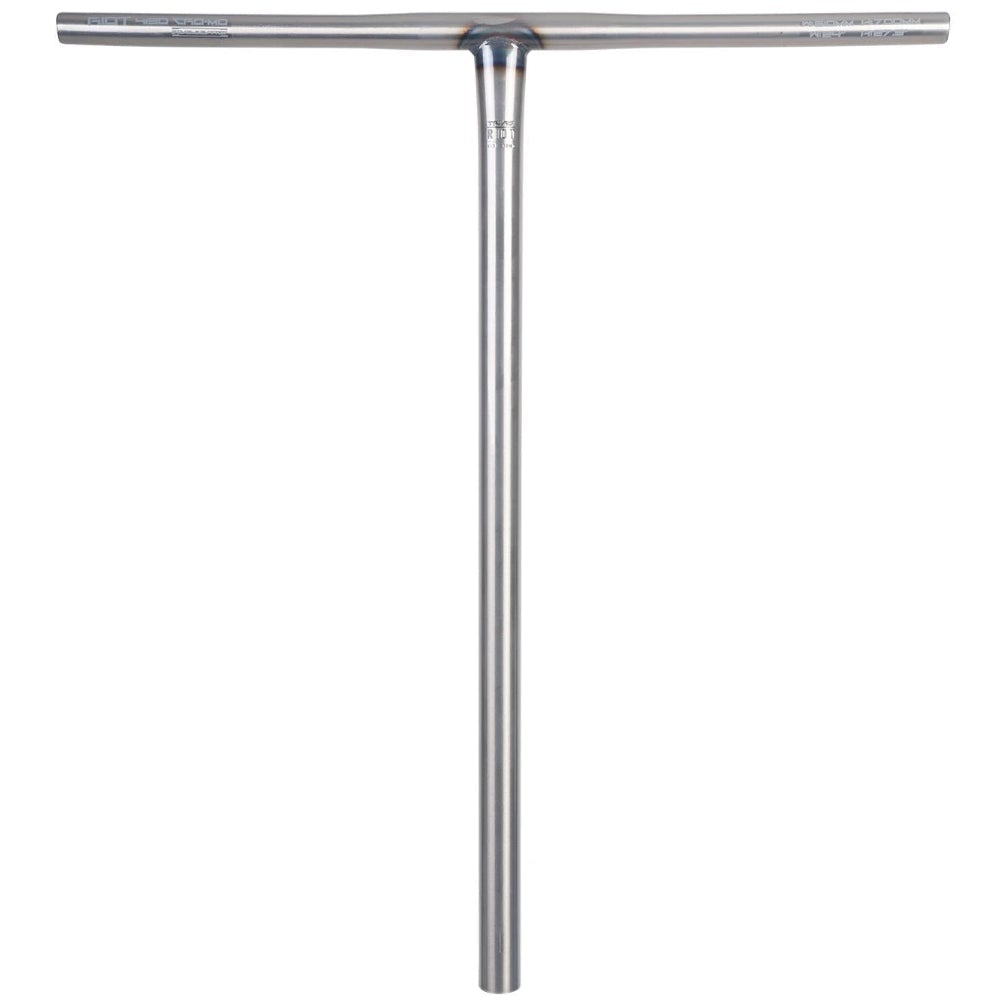 Triad Riot Chromoly Butted Standard Light Freestyle Scooter Bar Raw Clear