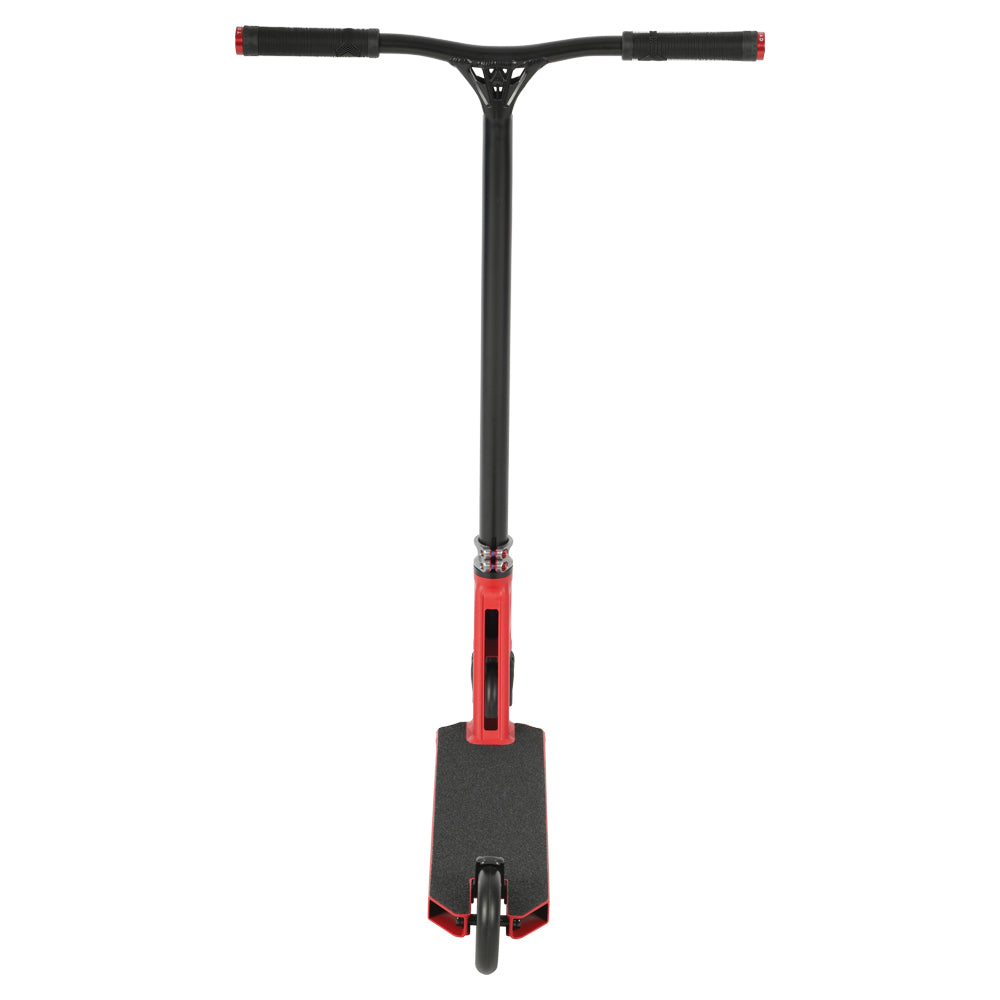 Triad C127 Arcane Red / Titanium Complete Scooter Back View