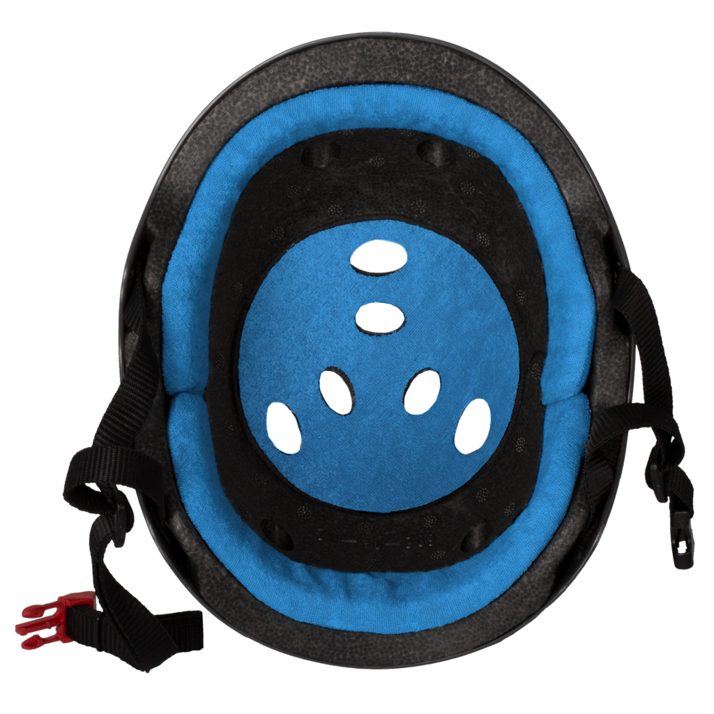 Triple 8 The CERTIFIED Sweatsaver Black Glossy - Helmet Inside View