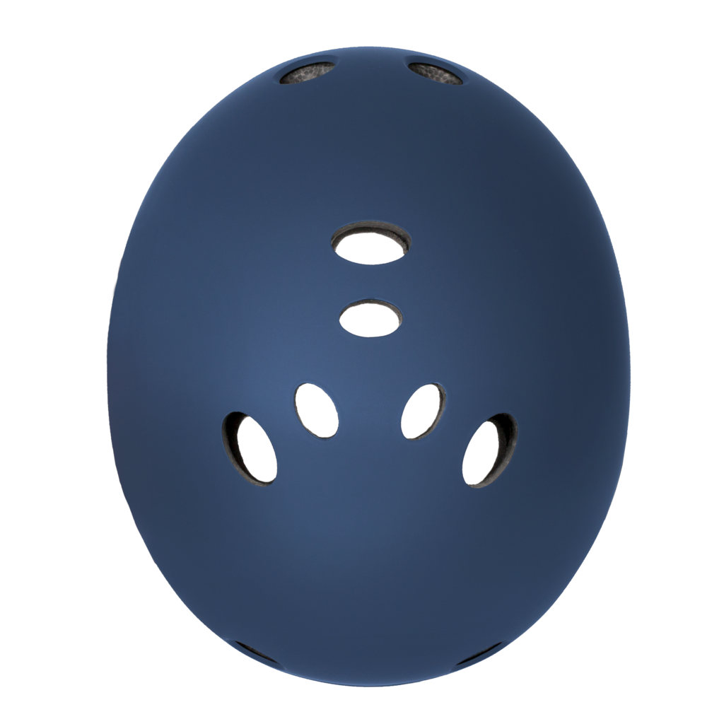 Triple 8 The CERTIFIED Sweatsaver Navy Rubber - Helmet Top View
