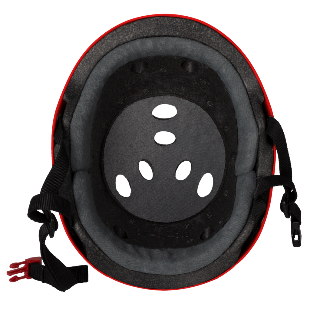 Triple 8 The CERTIFIED Sweatsaver Red Glossy - Helmet Inside View