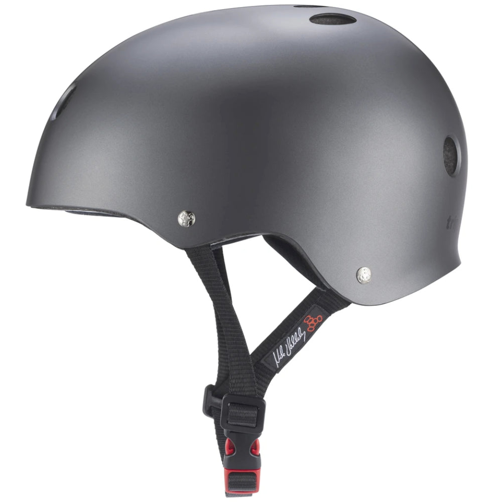 Triple 8 The CERTIFIED Sweatsaver Mike Vallely Signature Edition - Helmet Left Side