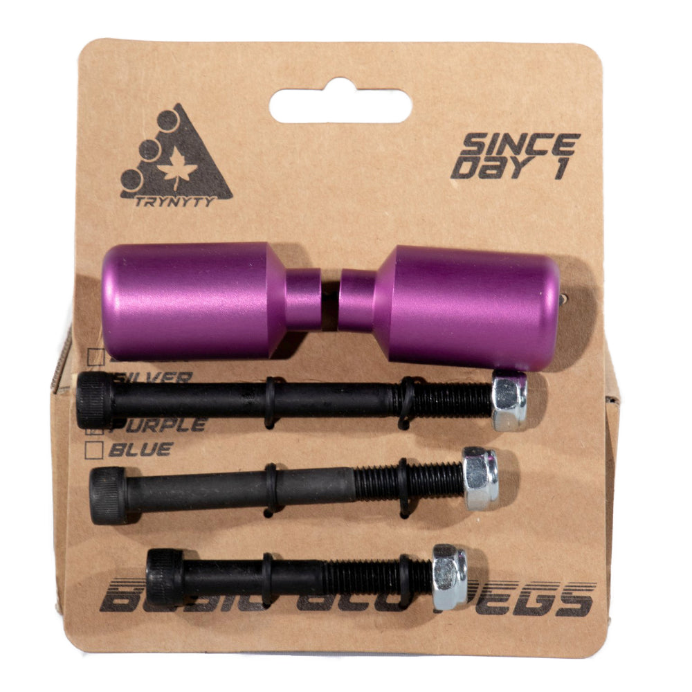 Trynyty Basic ALU Freestyle Scooter Pegs Purple