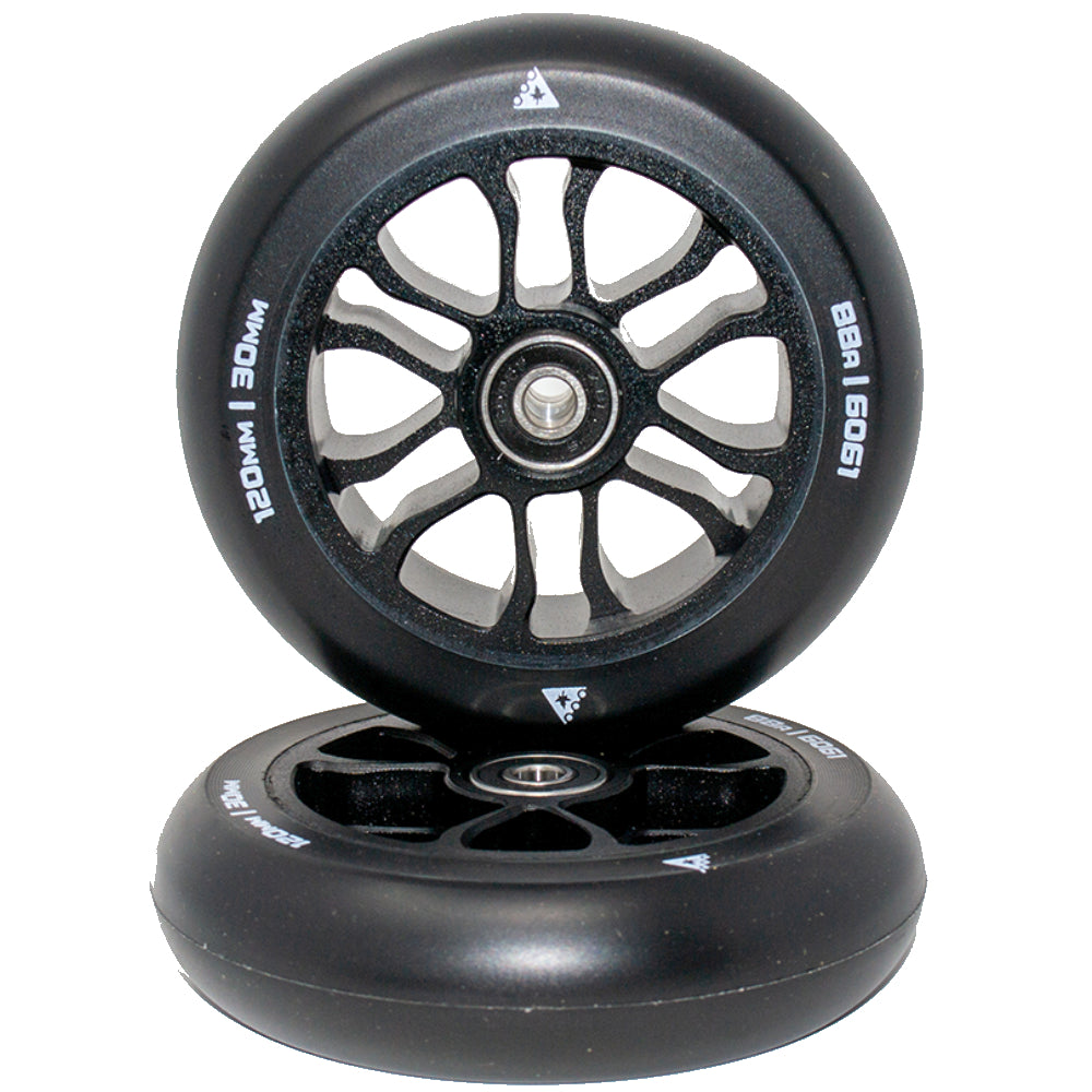 Trynyty Exodus 120x30mm Freestyle Scooter Wheels Black