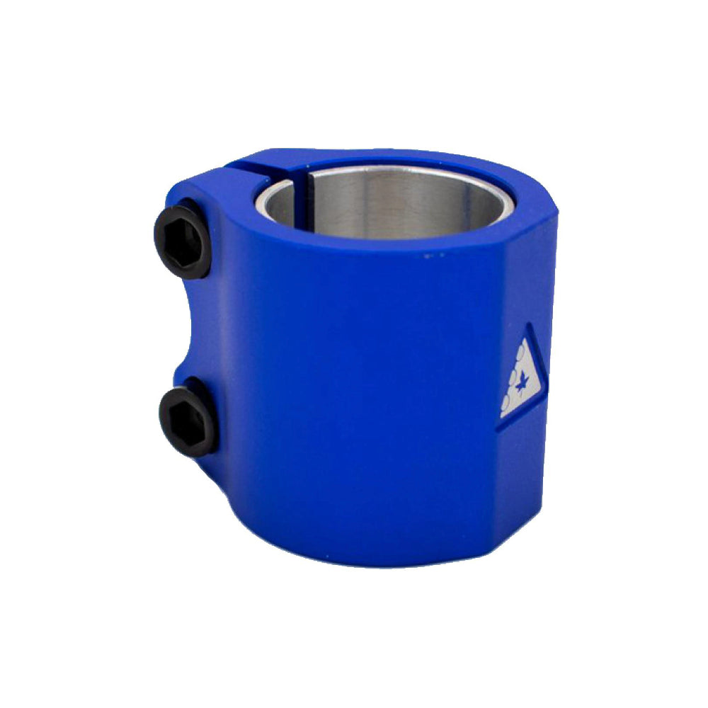 Trynyty Simple Double - Scooter Clamp Blue Side