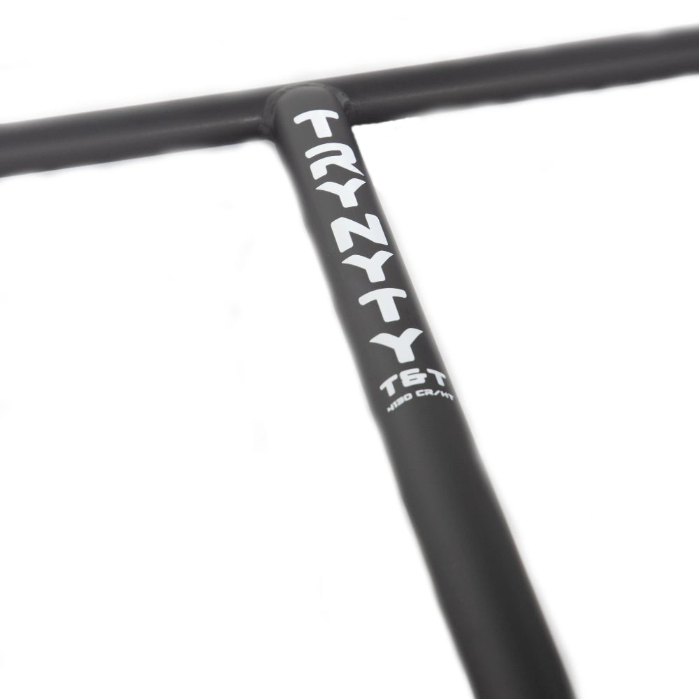Trynyty T&T Oversized Freestyle Scooter Bars Black Angle