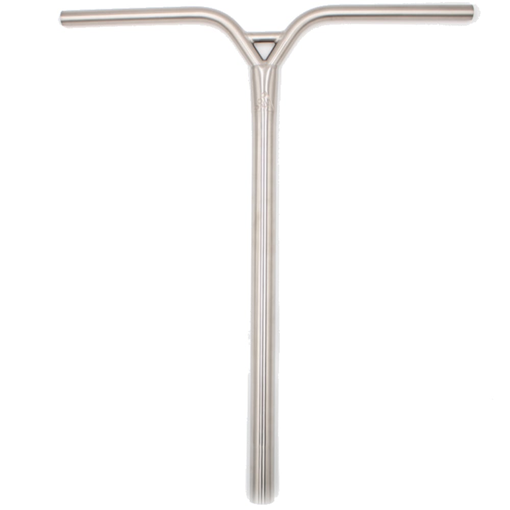 Trynyty Titanium WHY bars - Scooter Bars Raw Full View