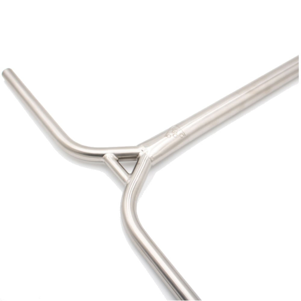 Trynyty Titanium WHY bars - Scooter Bars Raw Close Up