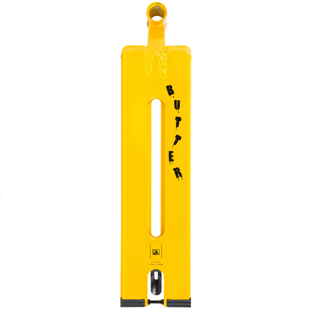UrbanArtt Butter Yellow Street Scooter Deck Bottom Deck Design