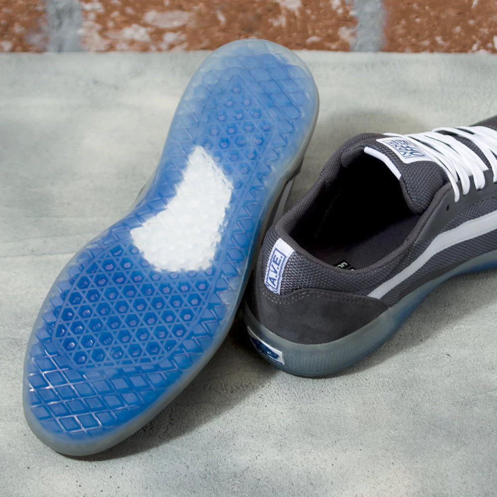 Vans AVE Pro Asphalt / Blue - Shoes Outsole Clear Top
