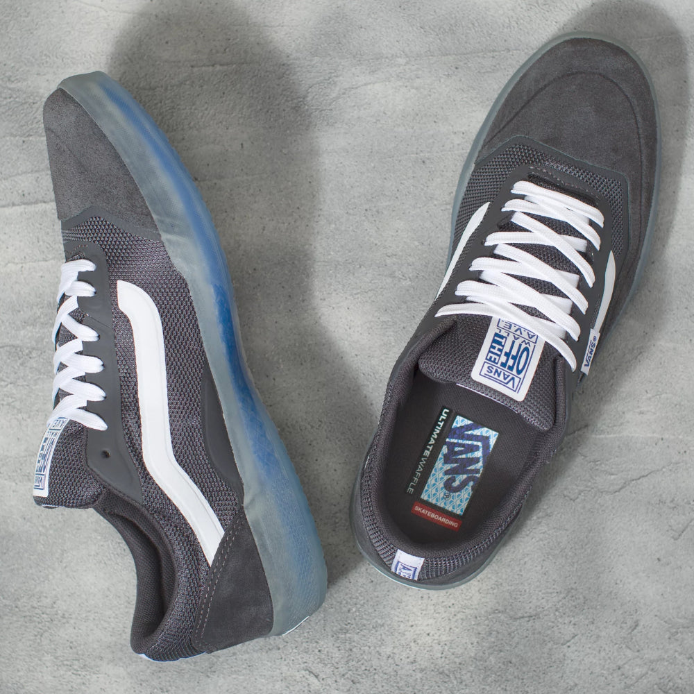 Vans AVE Pro Asphalt / Blue - Shoes Top Side View