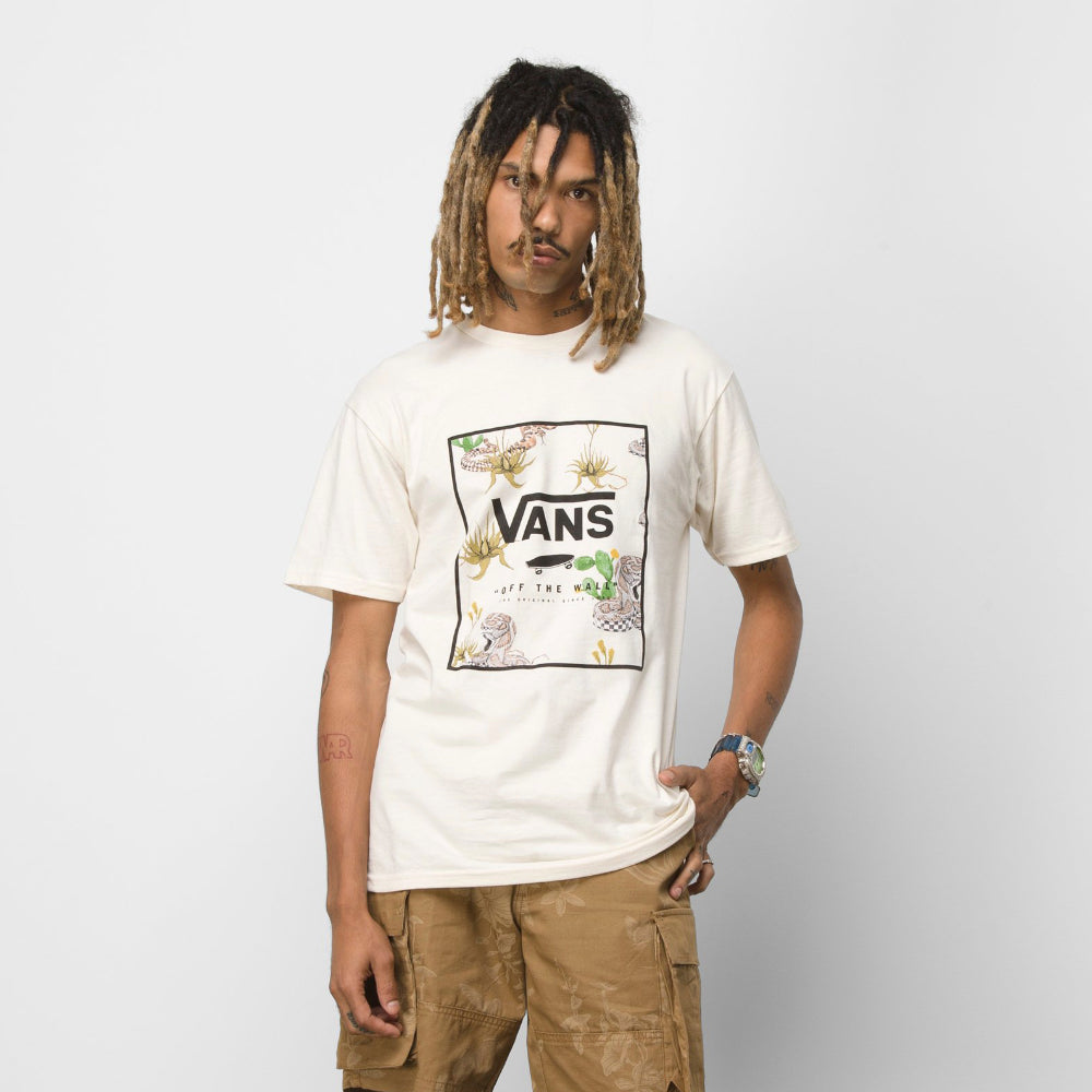 Vans Classic Print Box Antique White / Desert T-Shirt