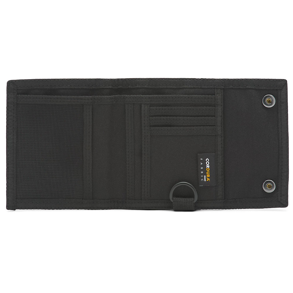 Vans Kent Trifold Black / White Cordura Wallet Inside