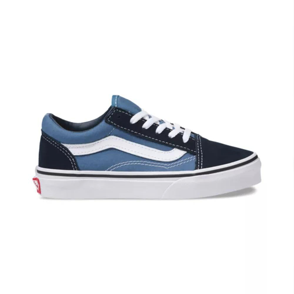Vans Kids Youth Old Skool Navy Shoes Side