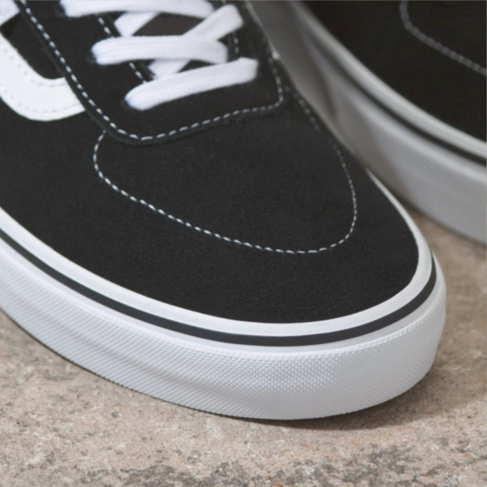 Vans Kyle Walker Black / White Shoes Suede Toes