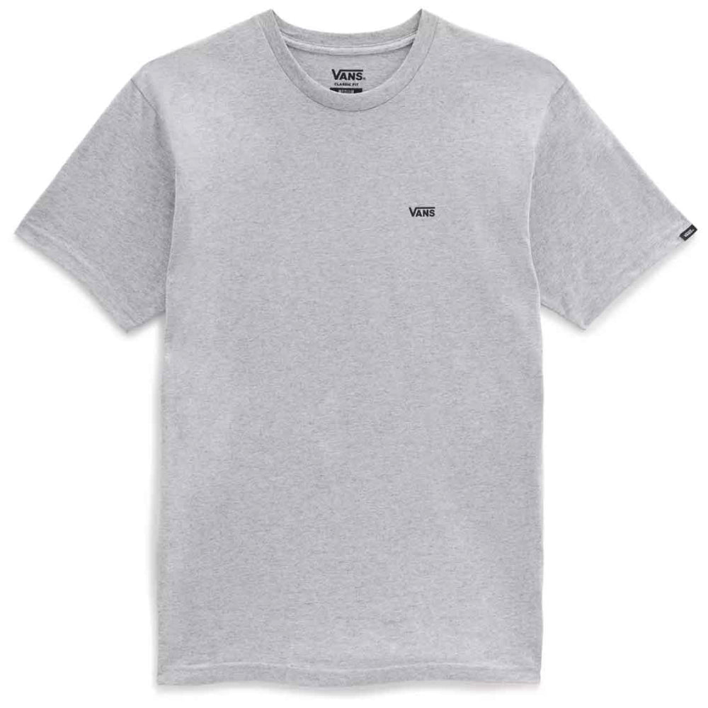 Vans Left Chest Logo Tee Athletic Heather Grey