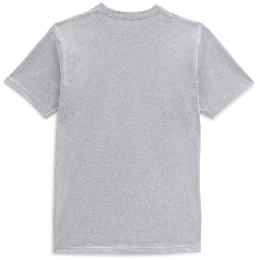 Vans Left Chest Logo Tee Athletic Heather Grey Back